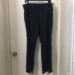 Nike Dri Fit bootcut workout pants